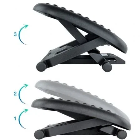 Tooq Reposapiés Ajustable Confort Negro Tooq Reposapiés Ajustable Confort Negro